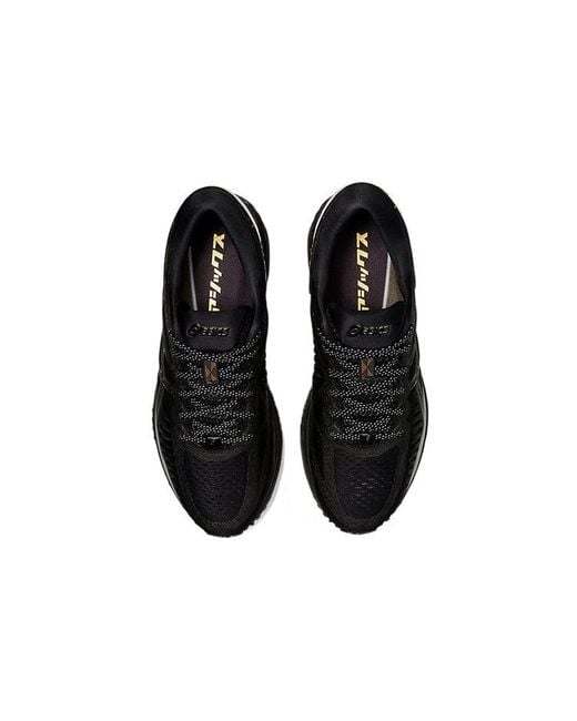 Asics Black Metarun Gunmetal' for men