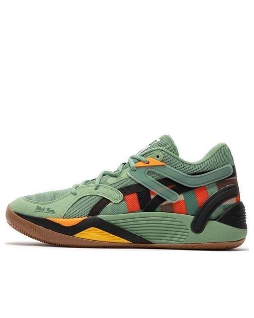 PUMA Green Trc Blaze Court X Fives 'Dusty Forest' for men