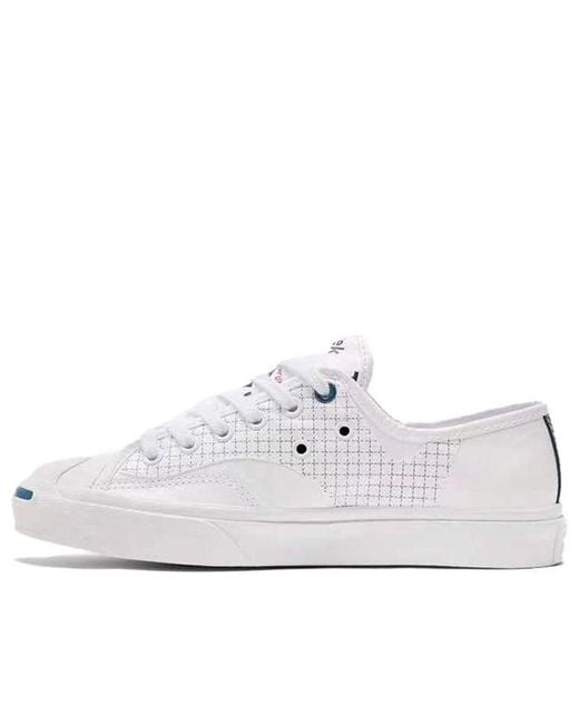 Converse White Dupont Tyvek X Jack Purcell Rally Princess' for men