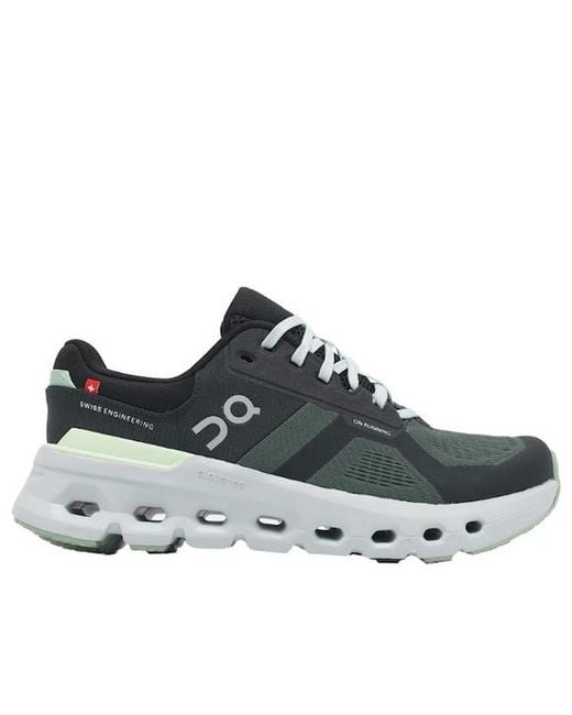 On Shoes Blue (Wmns) Cloudrunner 2 Wide 'Shadow Lima'