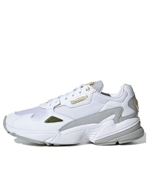 Adidas White (Wmns) Falcon Metallic'