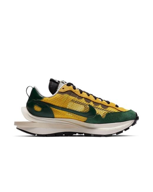 Nike Yellow X Sacai Vaporwaffle 'Tour' for men