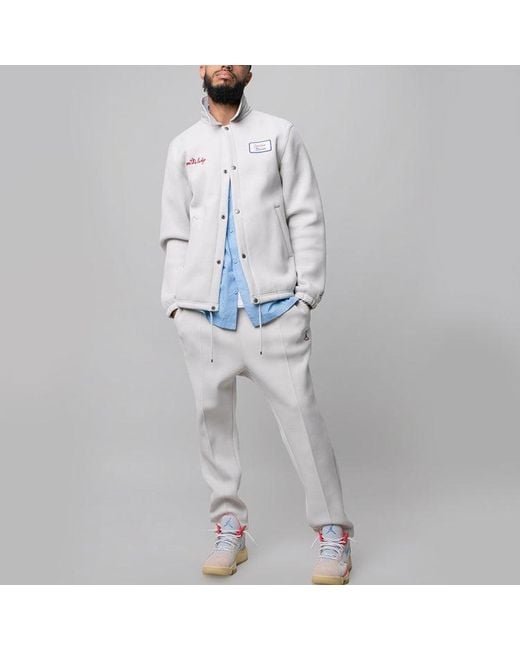 Nike Blue X Union La Coaches Jacket Beige for men
