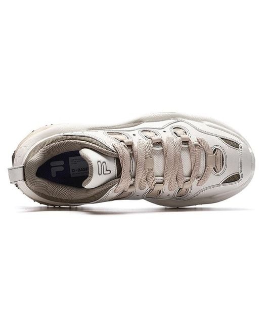 Fila White Qd96 Athletic Shoes for men