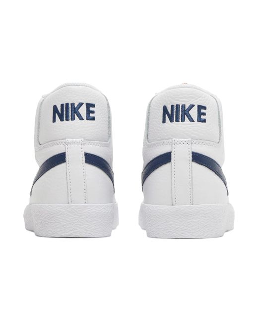 Nike White Zoom Blazer Mid Iso Sb Label for men