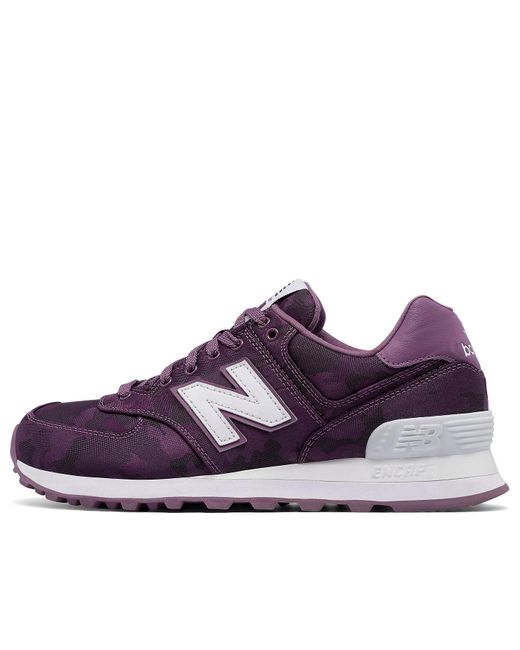 New Balance Purple (Wmns) 574 'Camo'