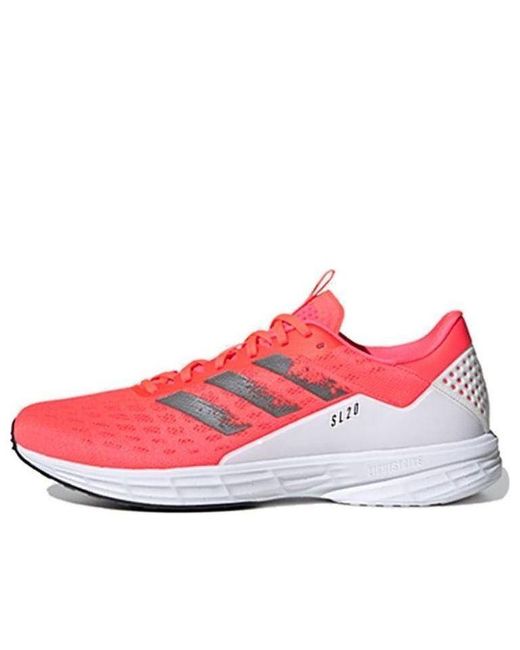 Adidas Red Sl20 Shoes for men