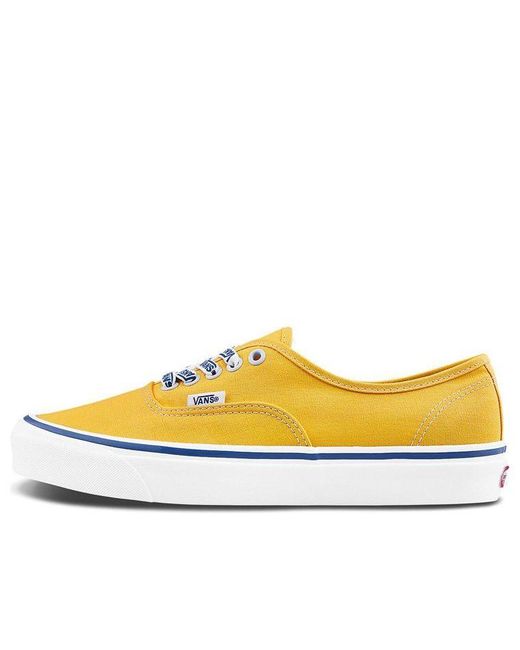 Vans Yellow Authentic 44 for men