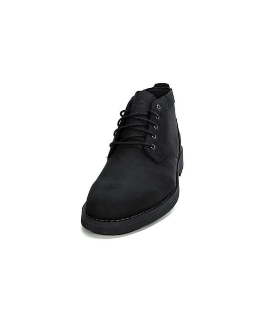 Timberland Black Crestfield Waterproof Chukka Boots Full Grain' for men