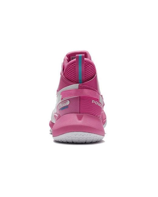 Li-ning Purple Mid-top Pink for men