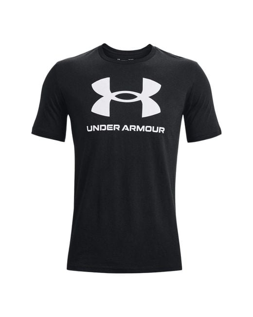 Under Armour Black Training Graphics T-shirt for men