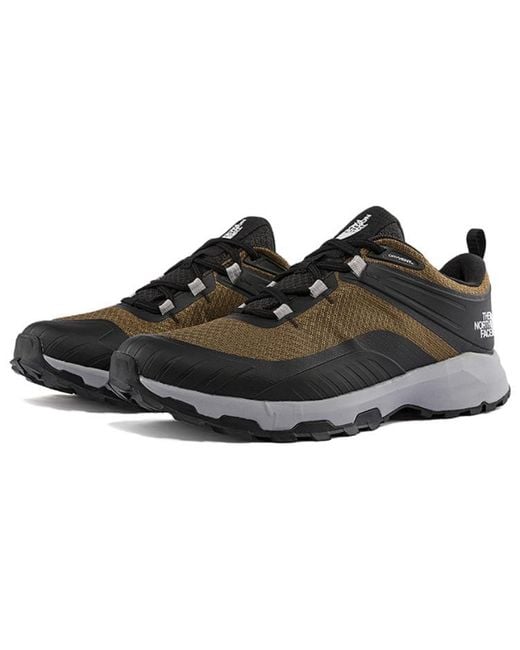 The North Face Black Cragmont Waterproof Hiking Shoes for men