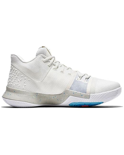 Nike White Kyrie 3 Ep for men