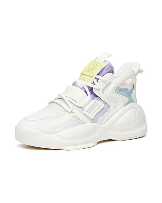 Anta White (Wmns) Badao 2 Mid 'Fluorescent Light'