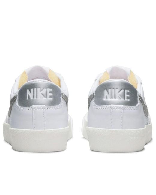 Nike White (Wmns) Blazer Low '77 Metallic'