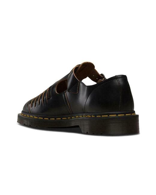 Dr. Martens Black Mica Sandal Sandals for men
