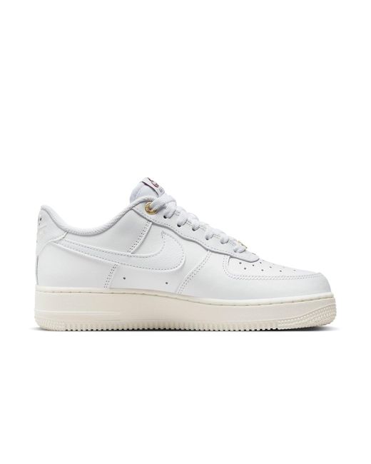 Nike White (Wmns) Air Force 1 '07 Premium 'History Of Logos'