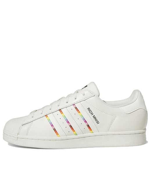Adidas White Originals Superstar Pride Rm Shoes 'Pride' for men
