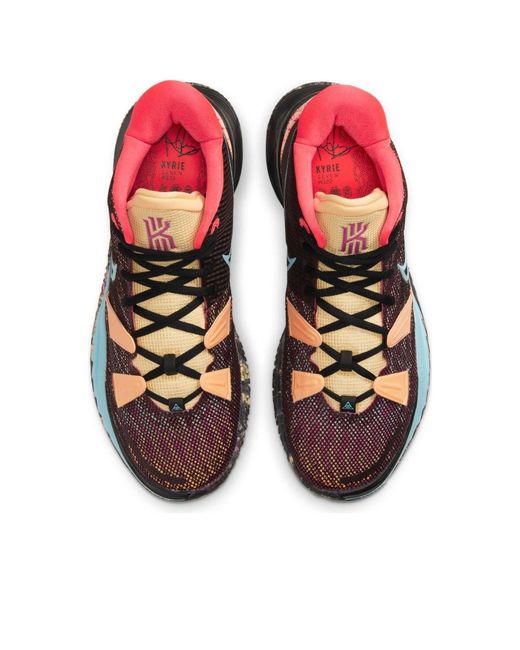 Nike Red Kyrie 7 Preheat 'Soundwave' for men