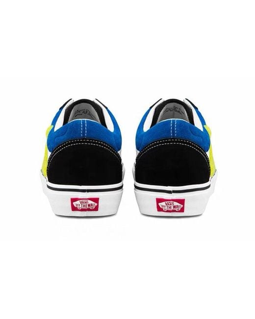 Vans Blue Spongebob Squarepants X Old Skool 'Smile Patch' for men