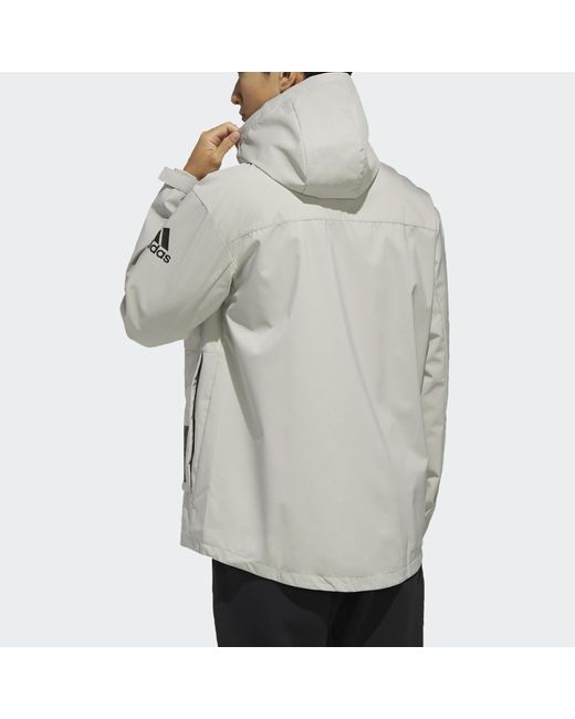 Adidas Gray Sport Performance Windproof Jacket Light for men