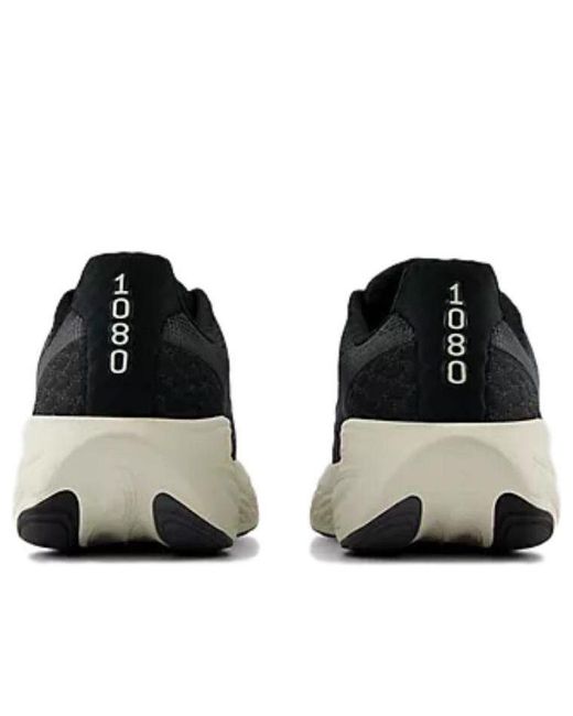 New Balance Black Fresh Foam X 1080 V14 2E Wide for men