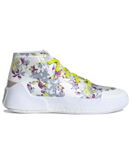 Adidas White (Wmns) Stella Mccartney X Treino Mid 'Floral Print