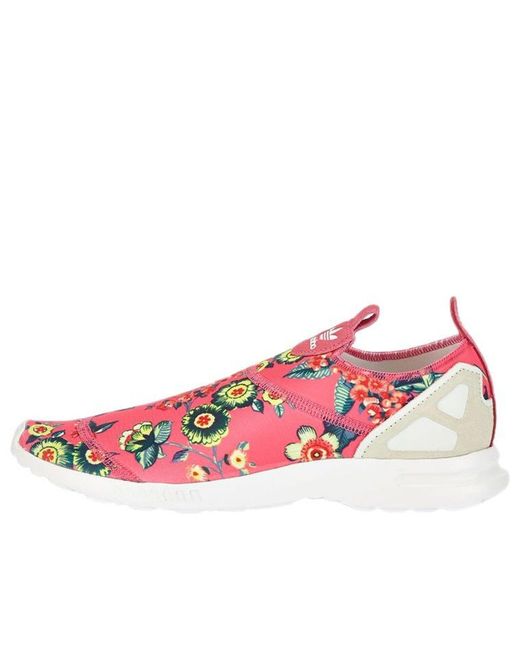 Adidas Pink (Wmns) Originals Zx Flux Smooth Slip On
