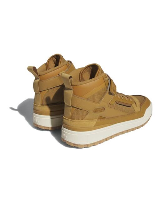 Adidas Brown Forum Boot 'Mesa Gum' for men