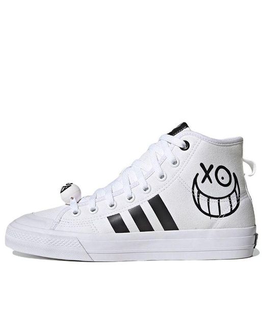 Adidas White Nizza Hi 'Andre Saraiva Love Union' for men