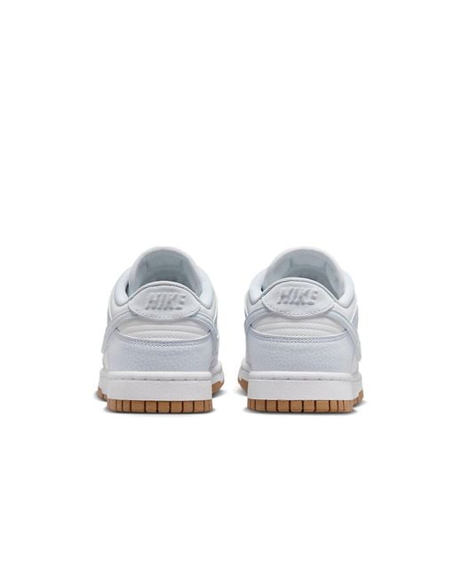 Nike White (Wmns) Dunk Low Next Nature 'Light Gum'