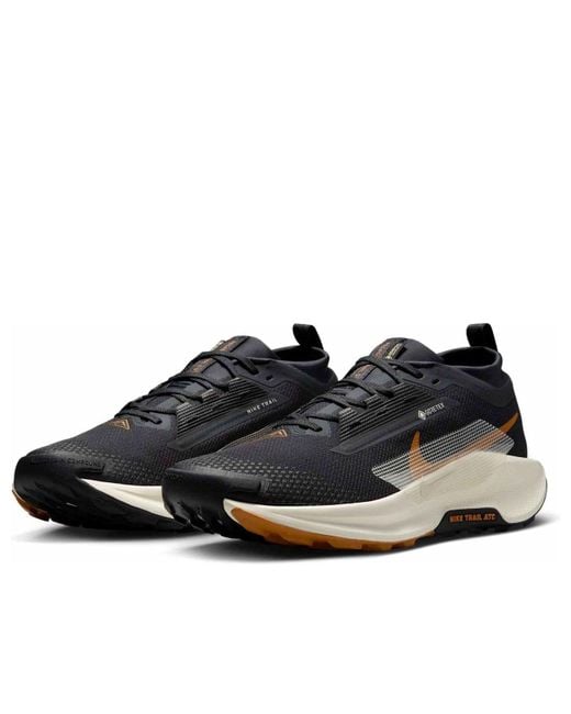 Nike Black Pegasus Trail 5 Gore-Tex 'Off Noir Monarch Pale Ivory' for men