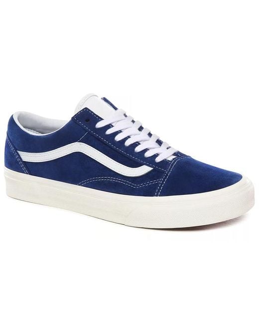 Vans Blue Old Skool 'Pig Suede for men