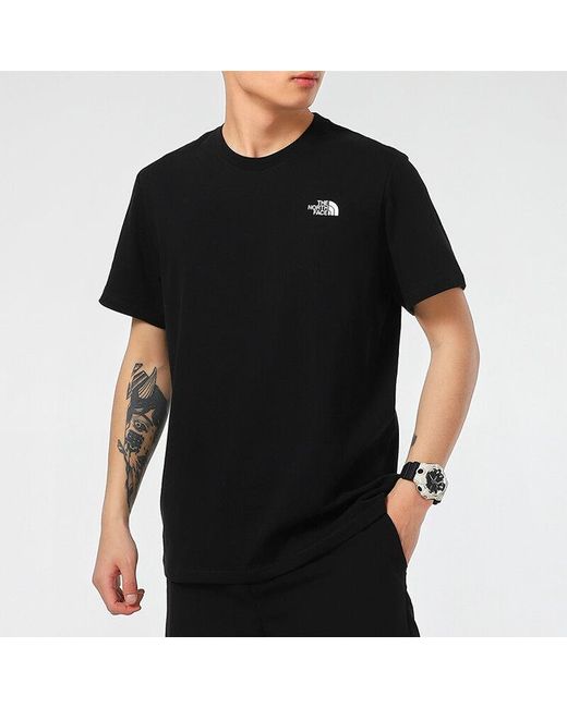 The North Face Black Logo Graphic T-Shirt for men