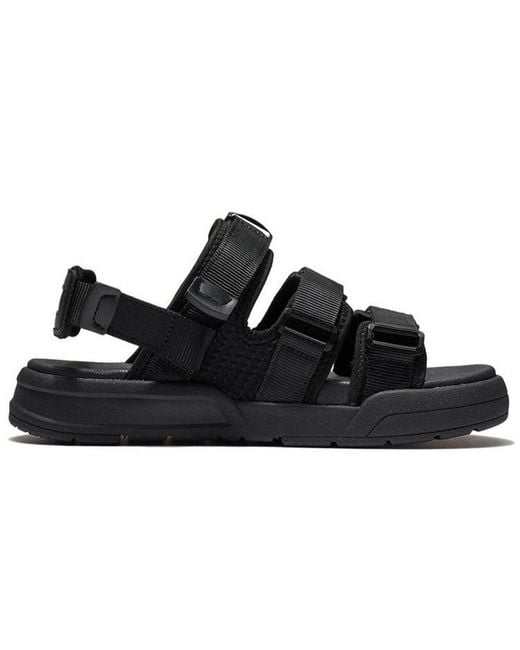 Li-ning Black Coca Sandals for men