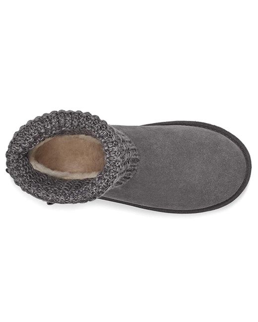 Ugg Black (Wmns) Classic Solene Mini Cozy Stay Warm Outdoor Casual