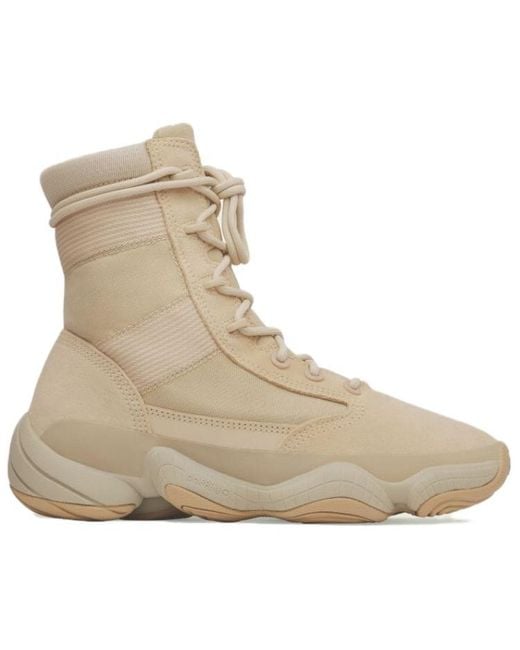 Adidas Natural Yeezy 500 High 'Tactical Boot Sand' for men