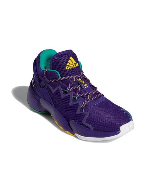 Adidas Blue D.O.N. Issue #2 Gca 'Pick And Roll' for men