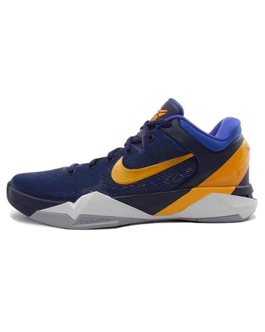 Nike Blue Zoom Kobe 7 System 'Obsidian' for men