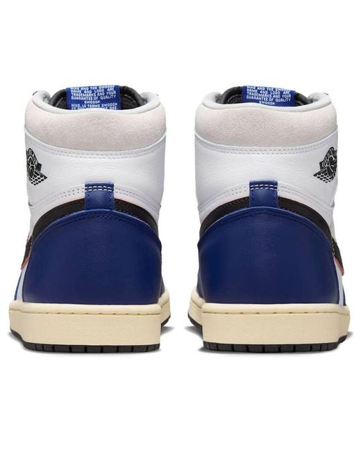 Nike Blue Air 1 Retro High Og 'Rare Air' Dz5485-100 for men