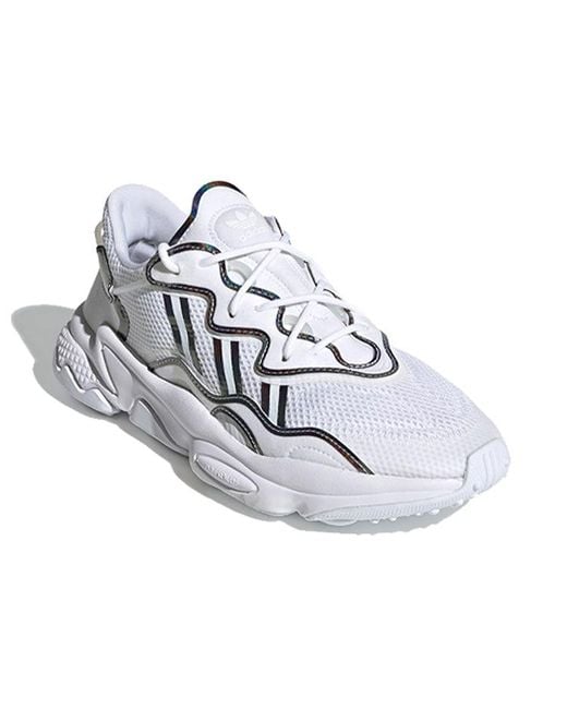 Adidas White Ozweego Iridescent' for men