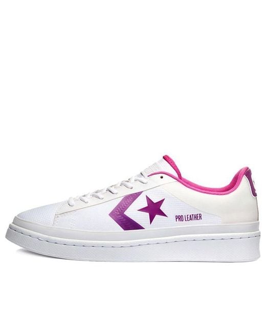 Converse White Pro Leather Mid 'raise Your Game' for men