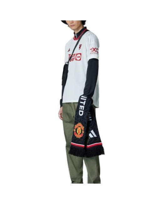 Adidas White Mufc 3 Jersey 23/24 Mufc 3 Jersey 23/24 for men