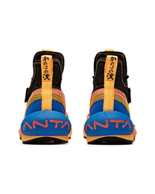 Anta Blue X Dragon Ball Super Basketball Shoes 'Goku Super Saiyan' for men