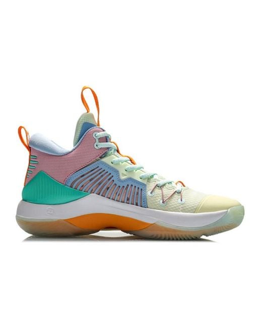 Li-ning Blue Li-Ning Green/Beige for men