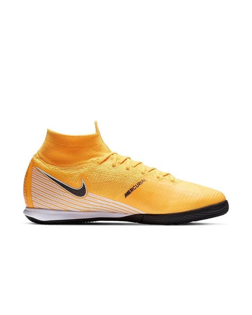 Nike Yellow Mercurial Superfly 7 Elite Ic 'Daybreak' for men