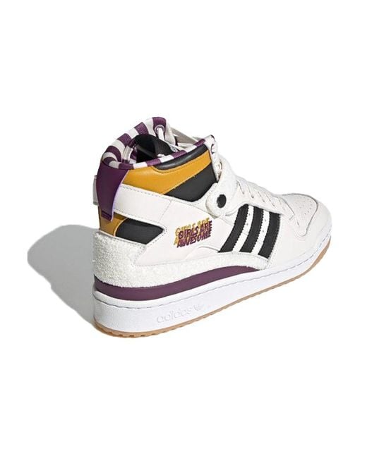 Adidas White Girls Are Awesome X Forum High 'Cloud' for men