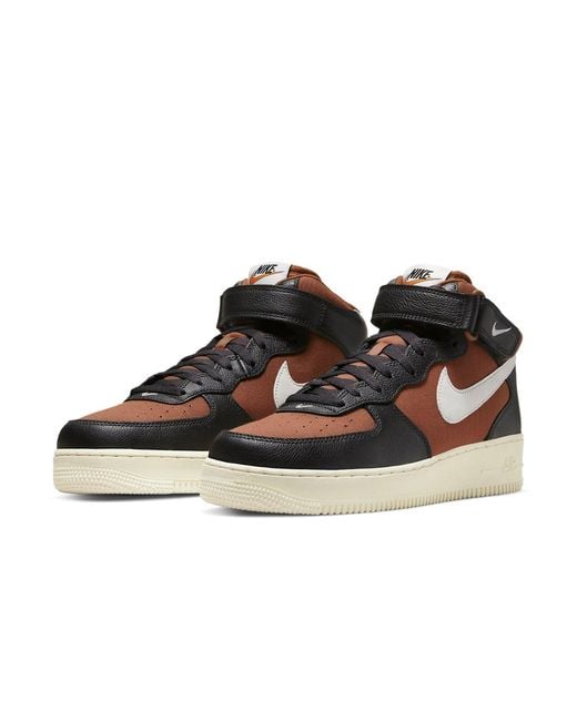 Nike Black Air Force 1 Mid '07 Lx 'Certified Fresh for men