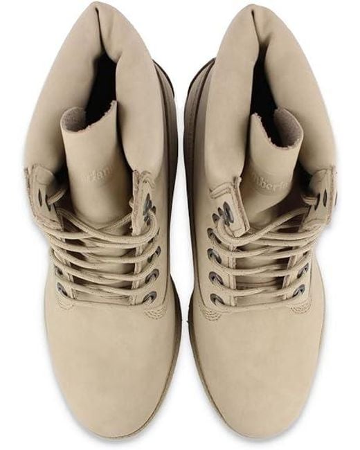 Timberland Natural Premium Waterproof Boots 'Light Nubuck' for men