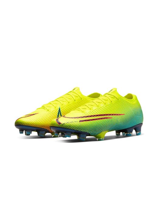 Nike Yellow Mercurial Vapor 13 Elite Mds Fg 'Lemon Venom Aurora' for men